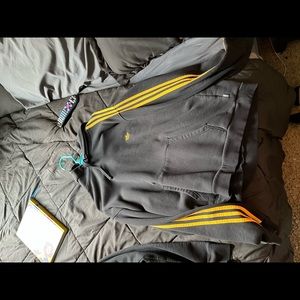 Adidas, large mens hoodie